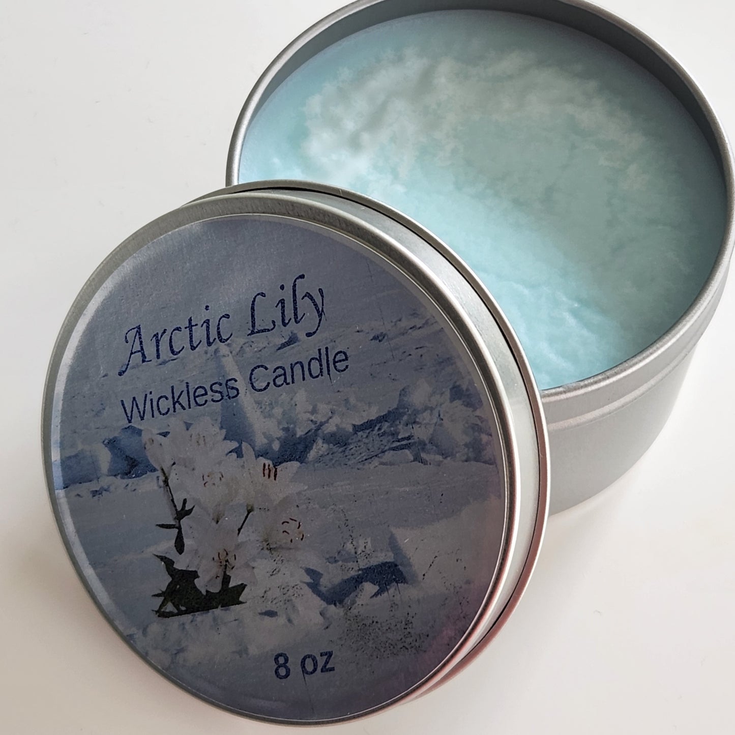 Wickless Candles in a Tin