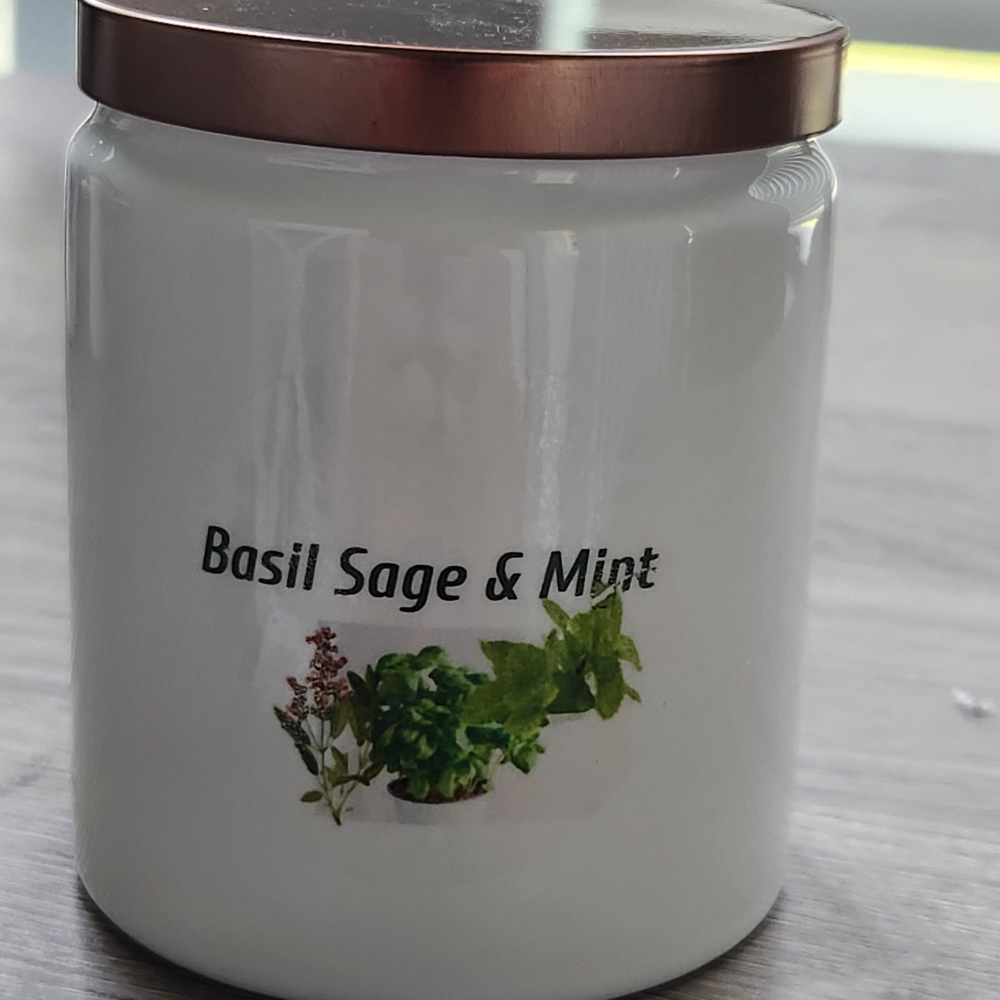Bail Sage and Mint Farmhouse Candle