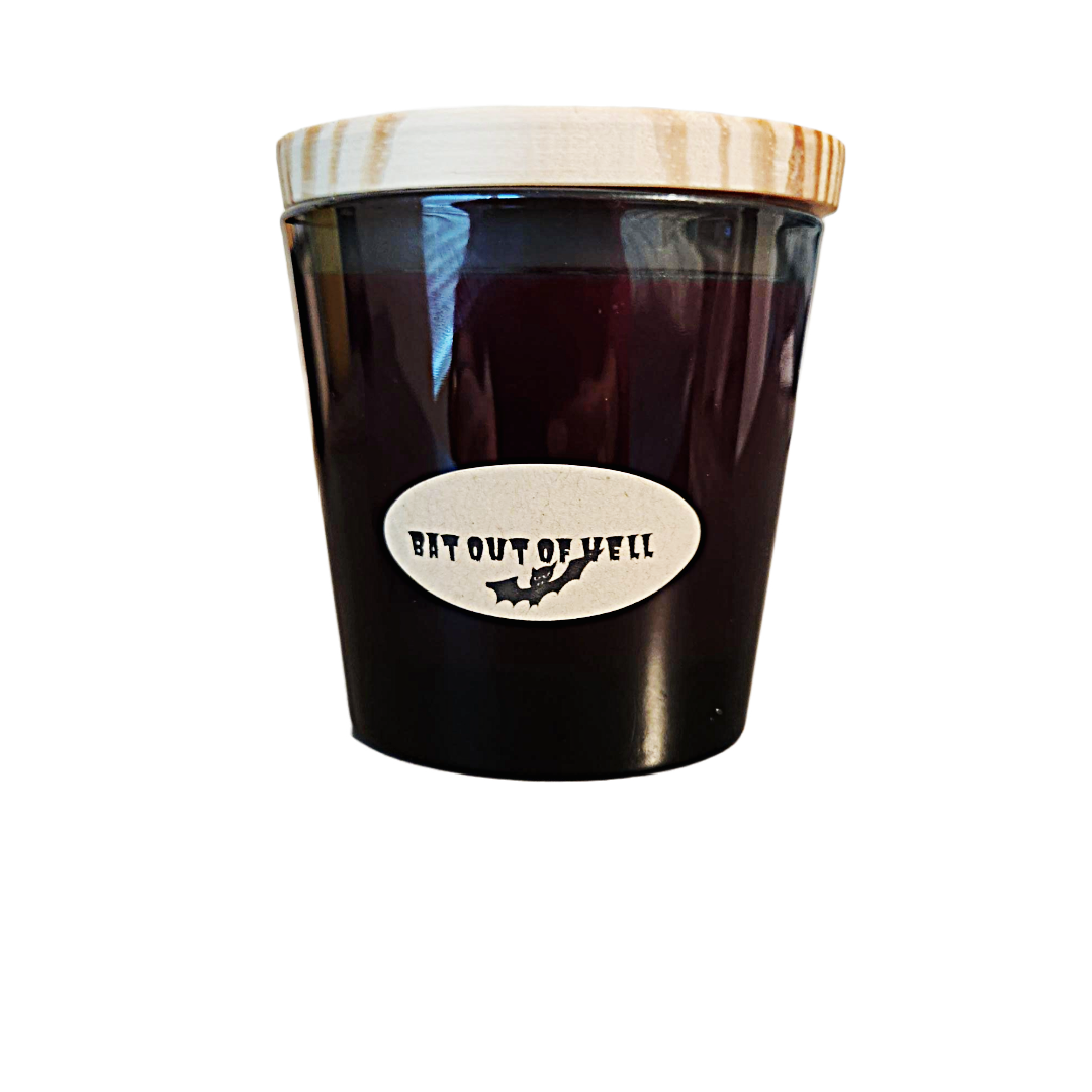 Bat Out of Hell candle