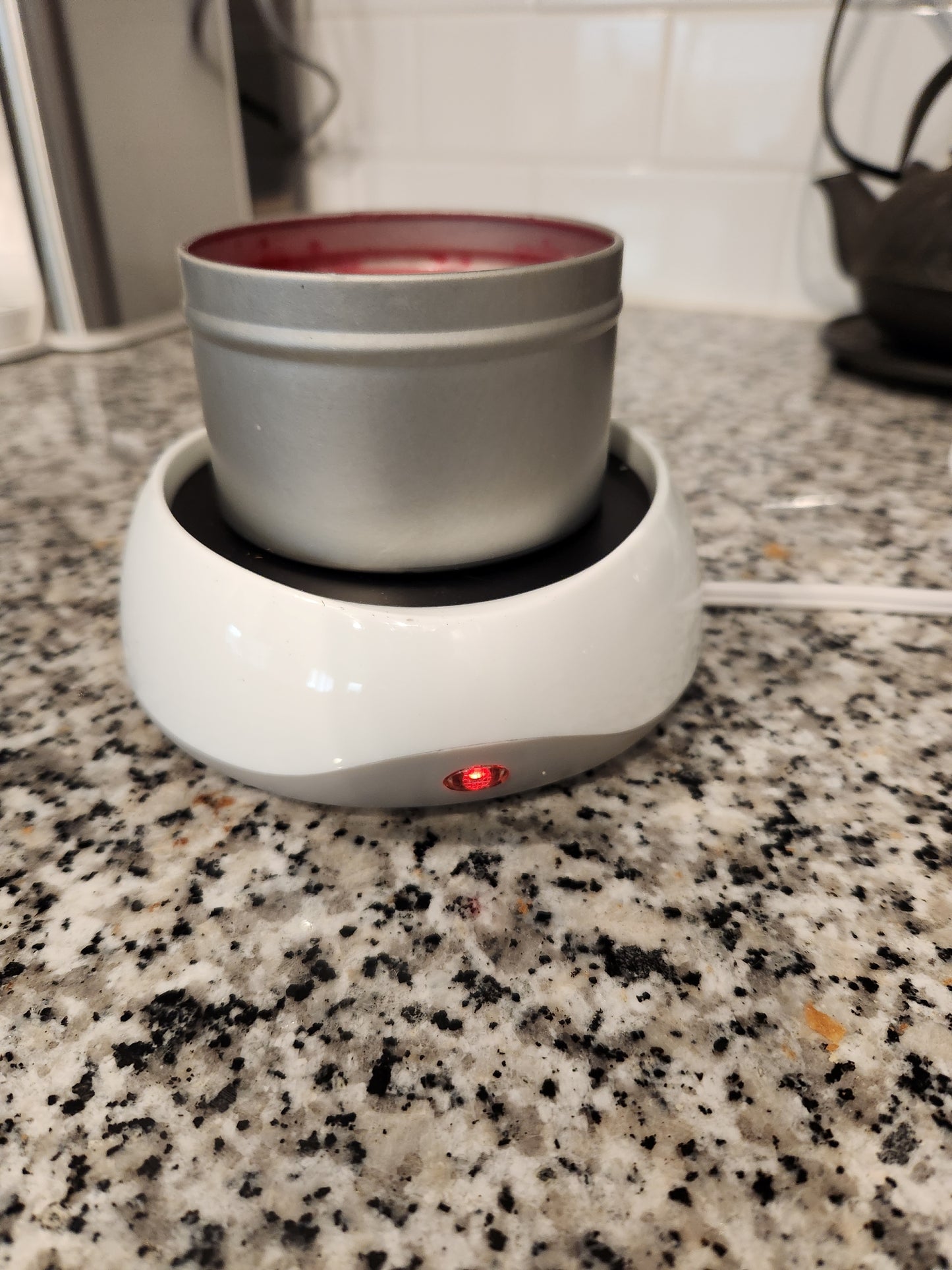 Wickless Candles in a Tin