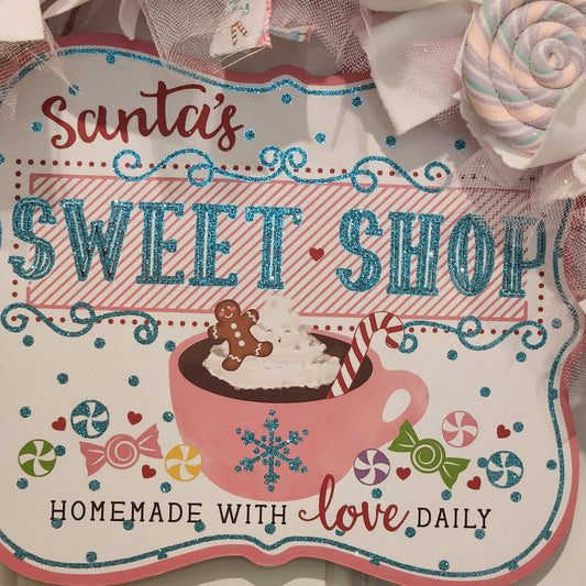 Candyland Christmas Wreath