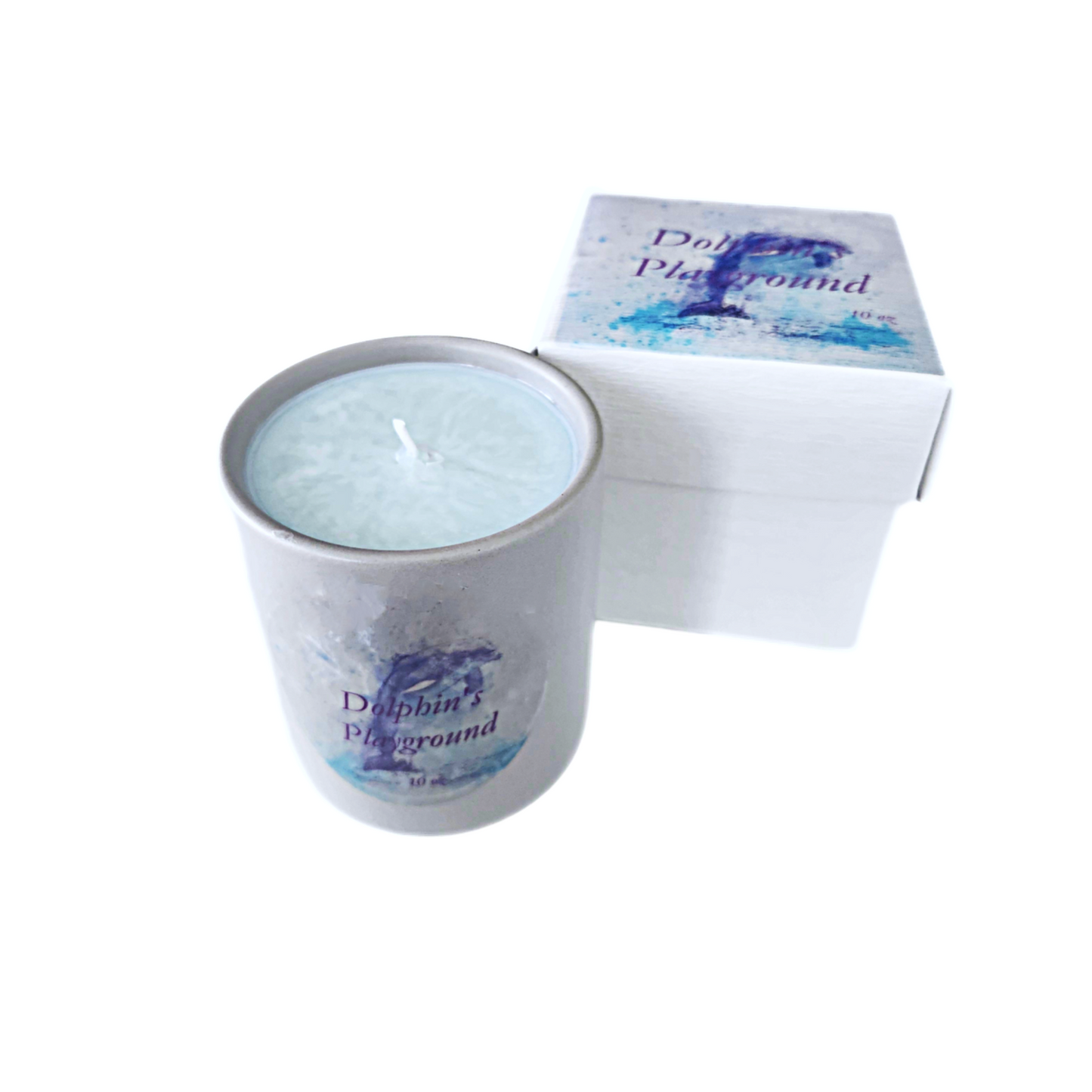 Dolphin's Playground Candle