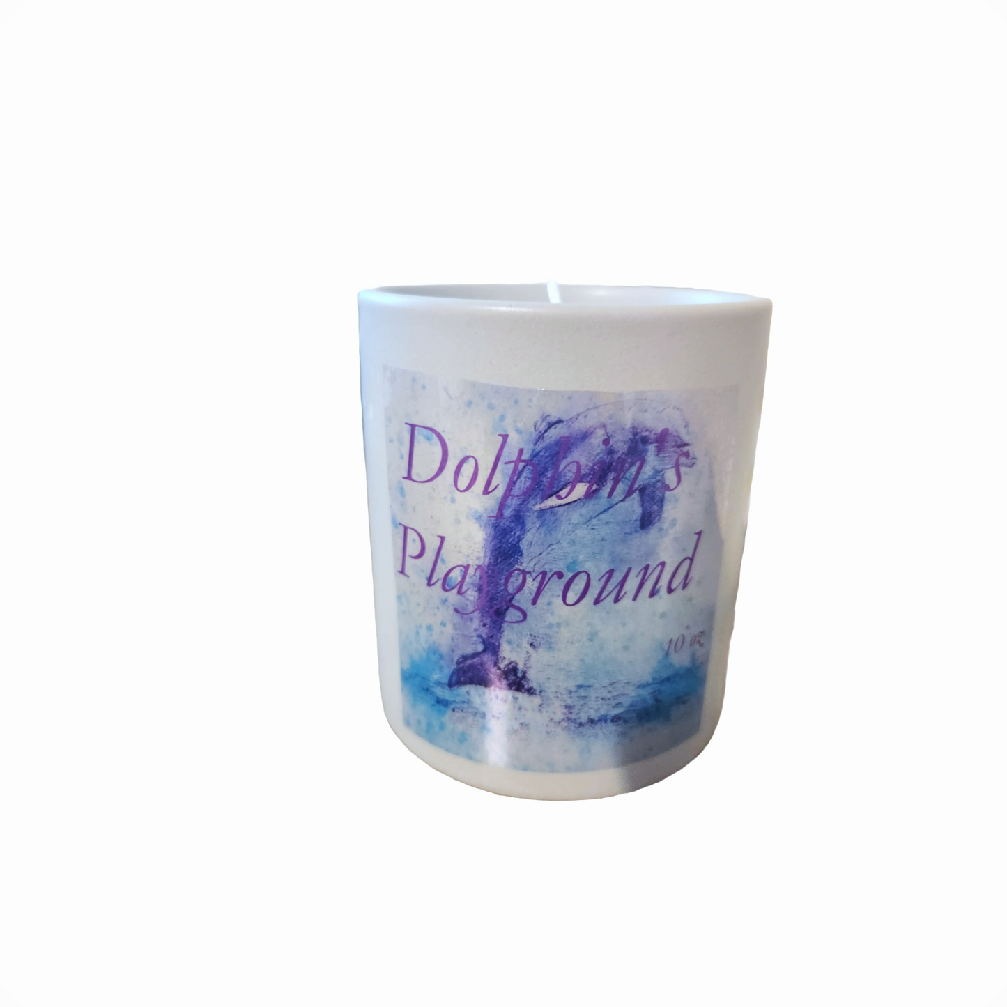 Dolphin's Playground Candle