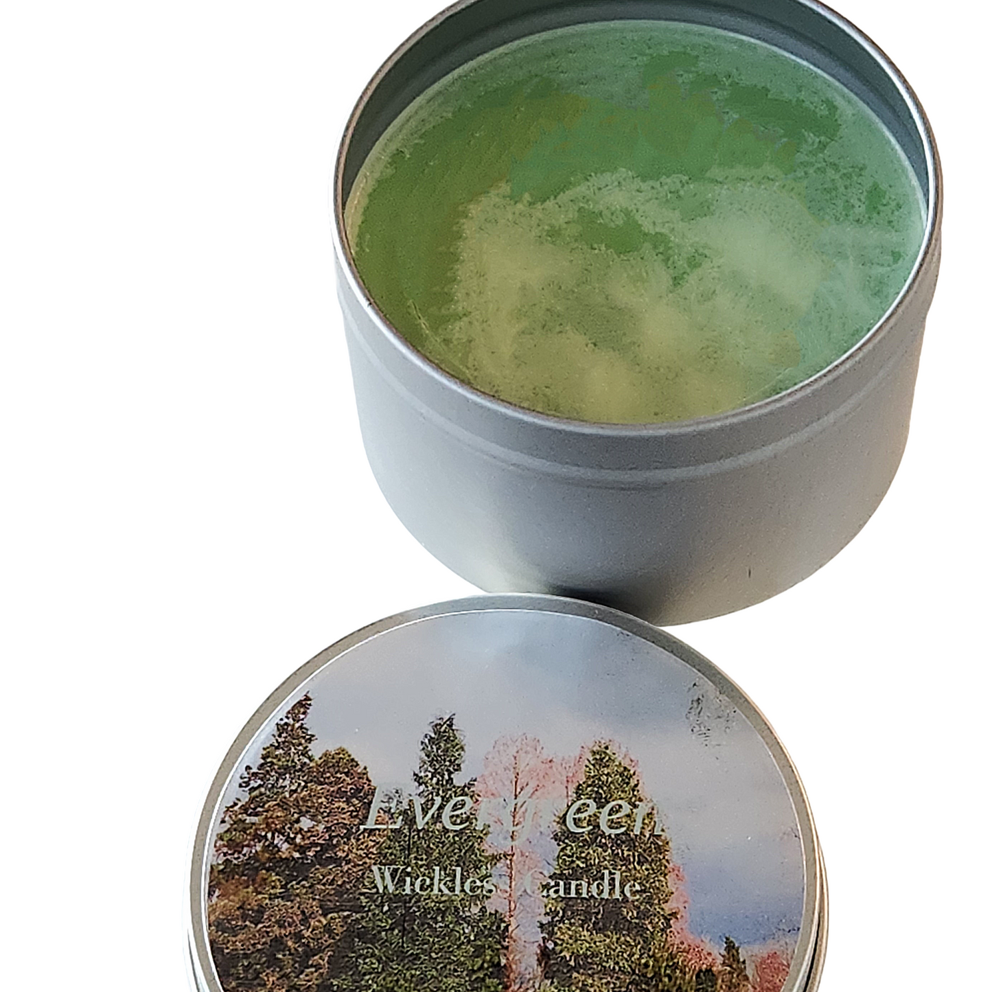 Wickless Candles in a Tin