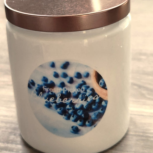Fresh picked Blueberries Farmhouse Candle