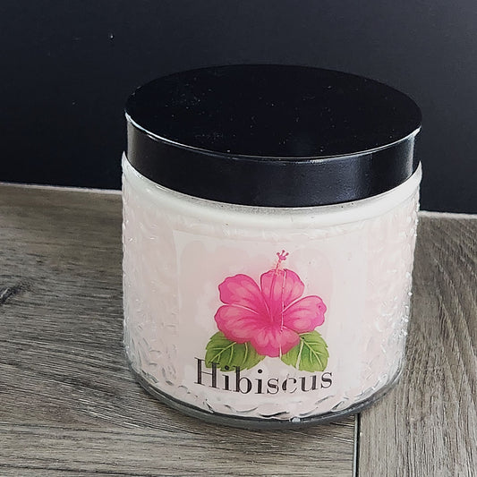 Hibiscus Candle