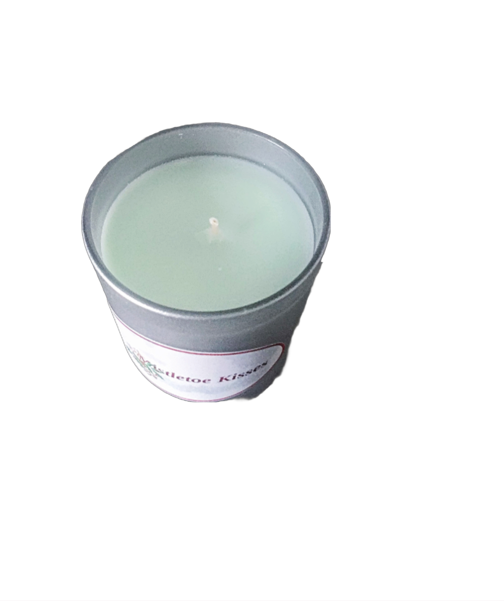 Mistletoe Kisses candle