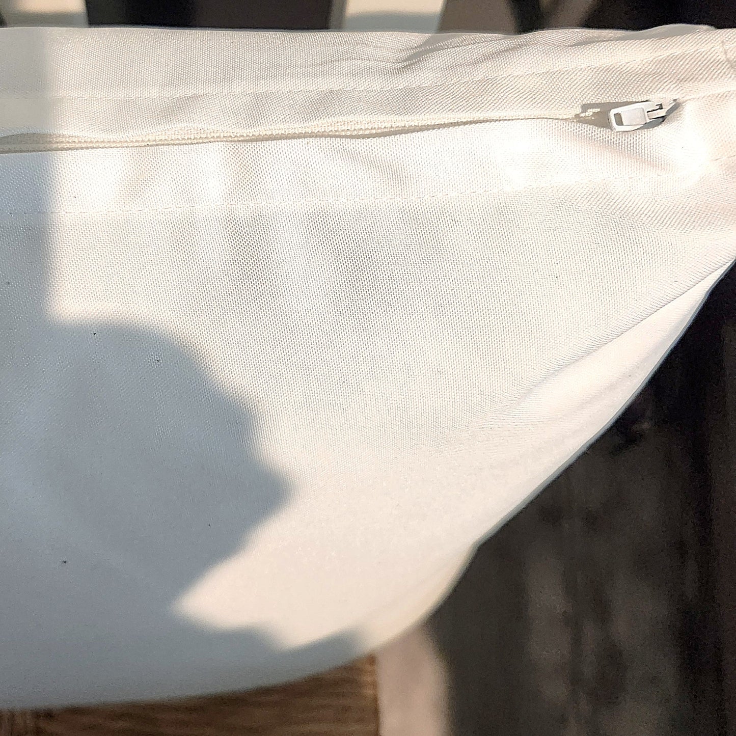 Santa and Deer Christmas Throw Pillow