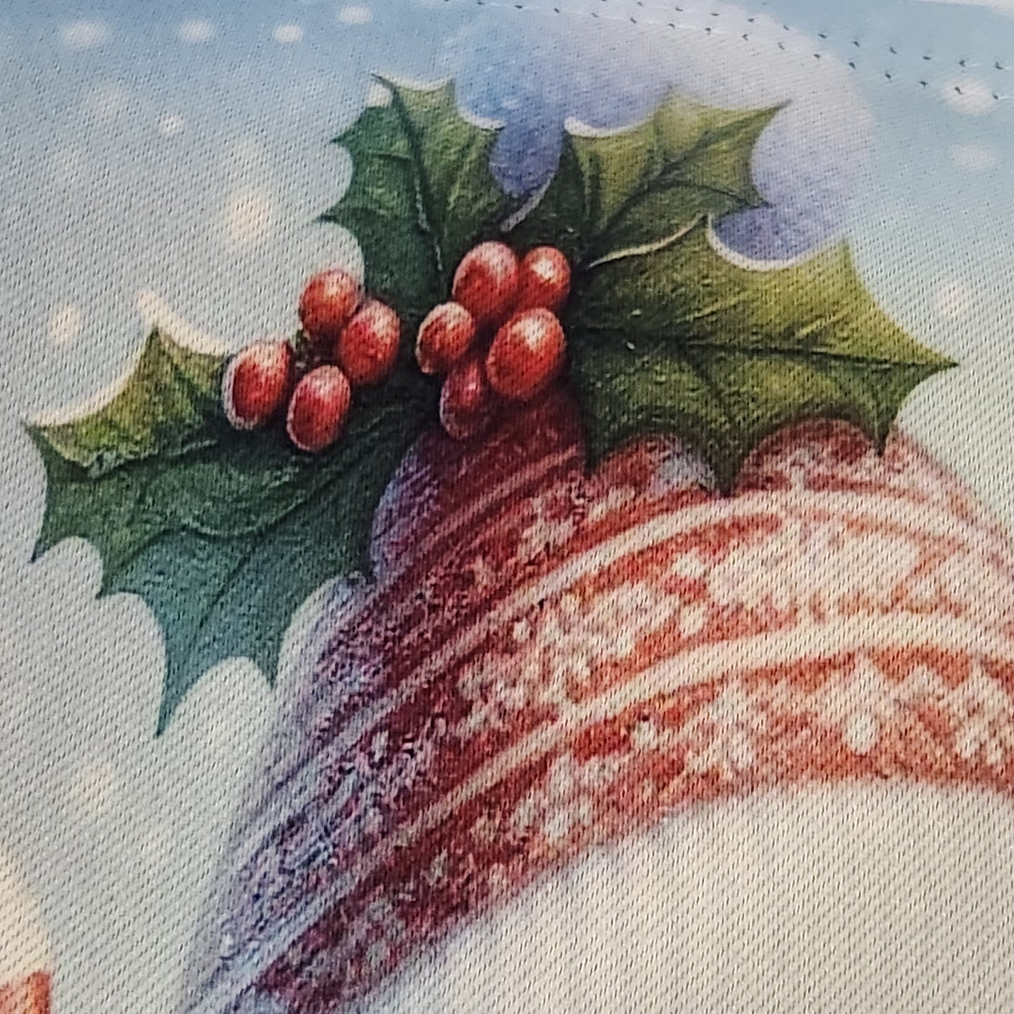 Snowman and Christmas tree Garden Flag