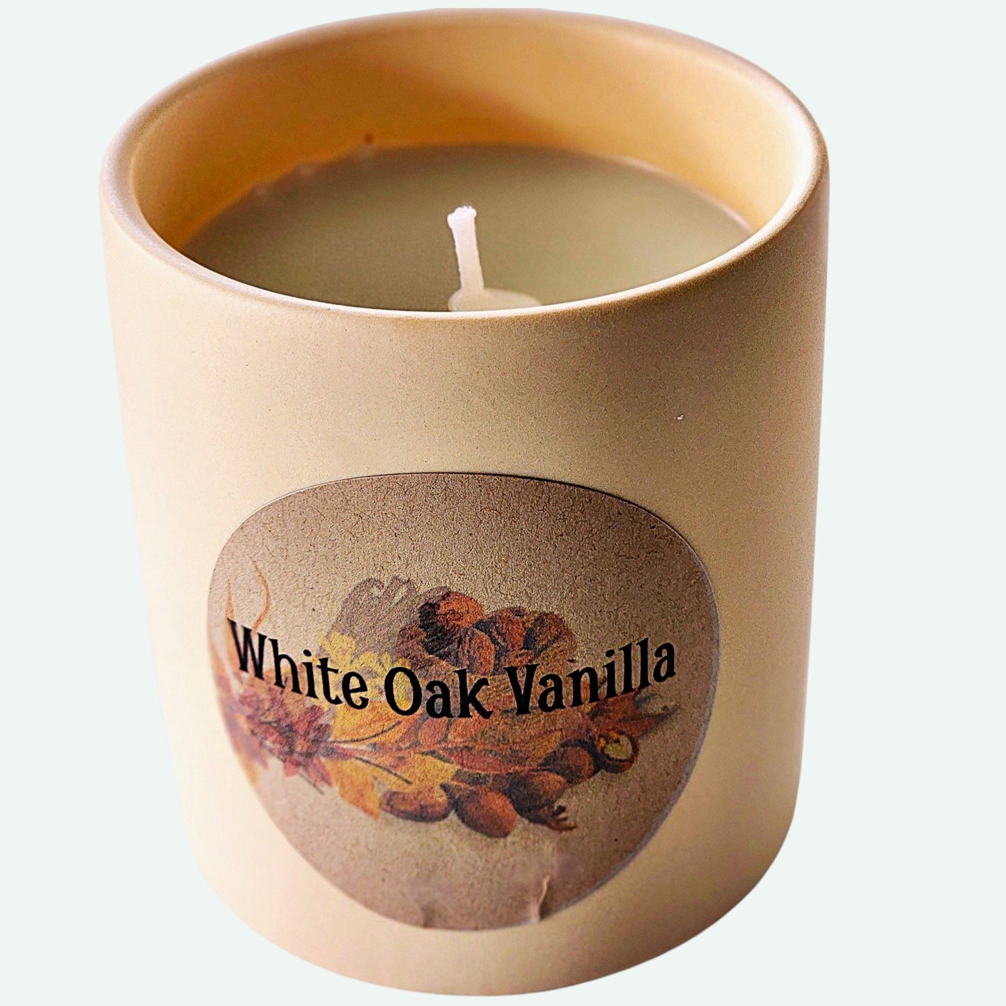 White Oak and Vanilla Candle