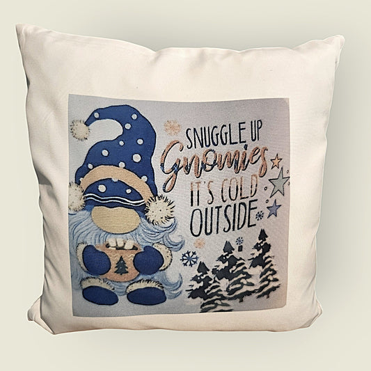 Winter Gnome Pillow
