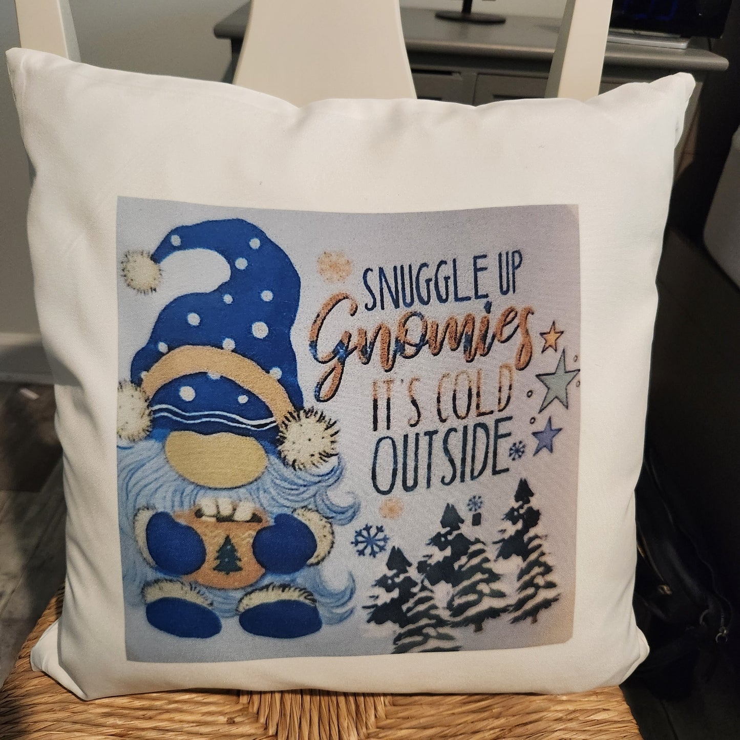 Winter Gnome Pillow